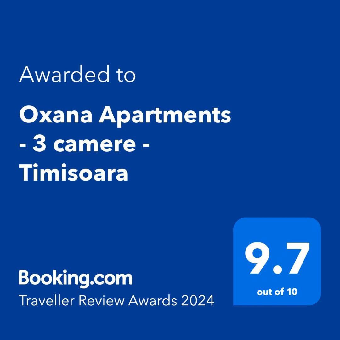 Oxana Apartments - 3 Camere - Temeşvar Dış mekan fotoğraf